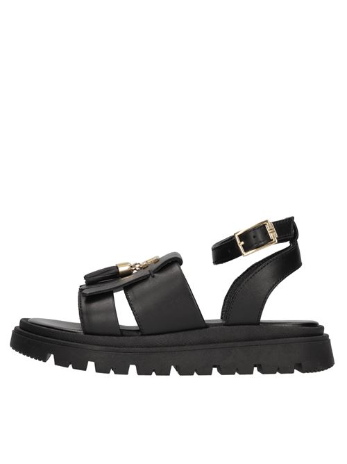 Sandali in pelle ELISABETTA FRANCHI | F4A2-E0300--0092999NERO